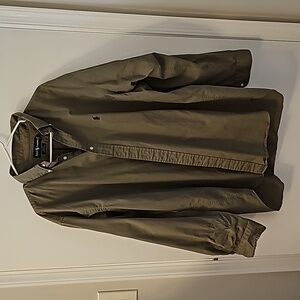 RALPH LAUREN BLAKE OLIVE GREEN BUTTON DOWN.  XL
